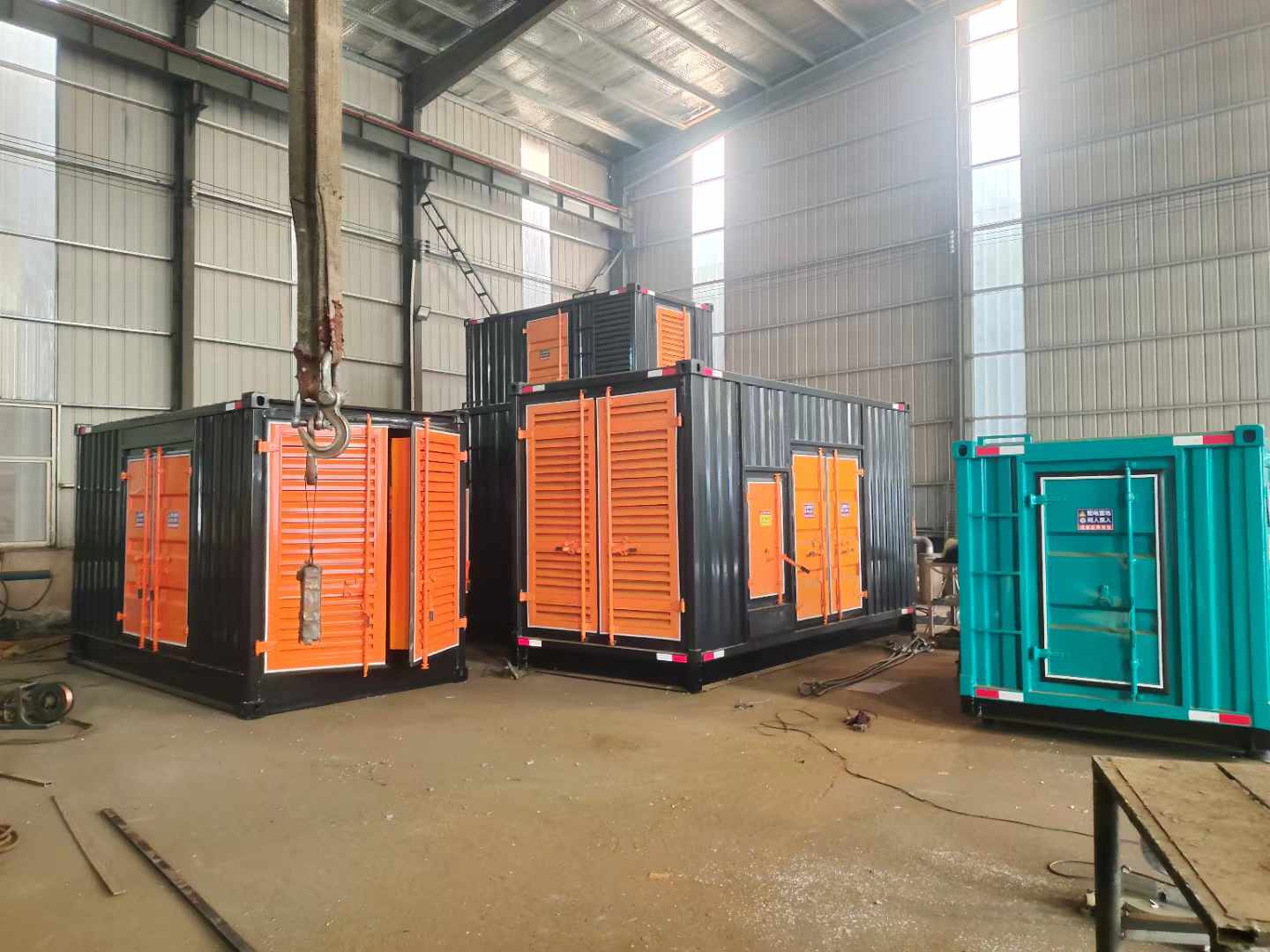 红塔500kw柴油发电机组可以带动多少功率设备?